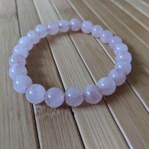 Pink Rose Quartz Bracelet